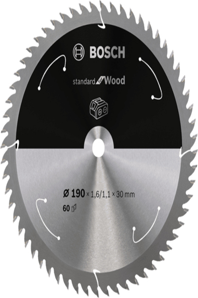 Bosch 2 608 837 711 - Hardwood - Softwood - 19 cm - 3 cm - 1.1 mm - 7900 RPM - 1.6 mm