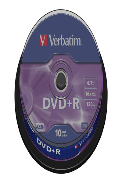 Verbatim DataLifePlus - 10 x DVD+R - 43498
