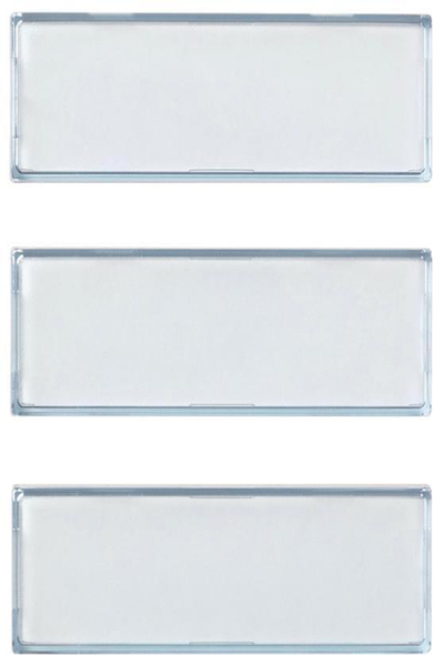 Bouton d'appel à 3 boutons GIRA Station de porte à 3 voies Accessoires prêts 8612300
