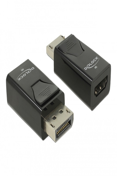 Delock Adapter - DisplayPort hane till HDMI hona - 66234