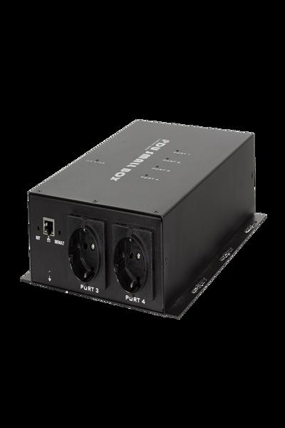 LogiLink PDU4S01 4-portars PDU med skyddskontakt - PDU4S01