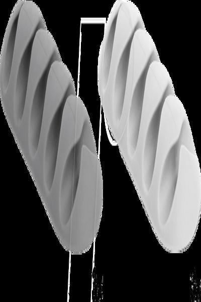 Delock med 5 genomföringar - Kabelhållarsats - 18298