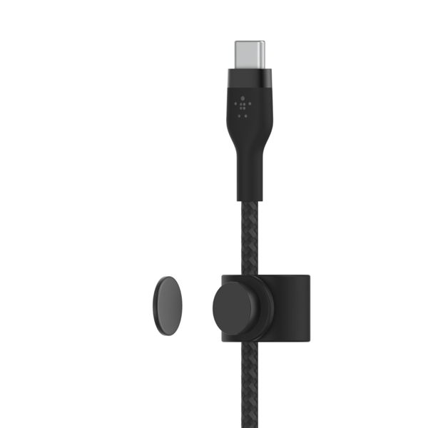 Belkin BOOST CHARGE USB-C to LTG Braided Silicon 1M Black - Digital - CAA011BT1MBK