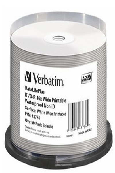 Verbatim DataLifePlus - 50 x DVD-R - 43734
