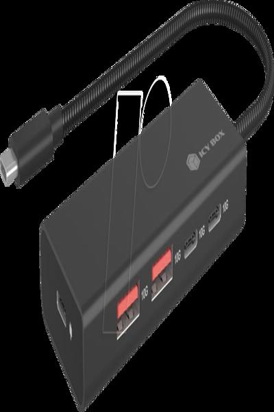 ICY BOX IB-HUB1436-CPD - Hub - 61079