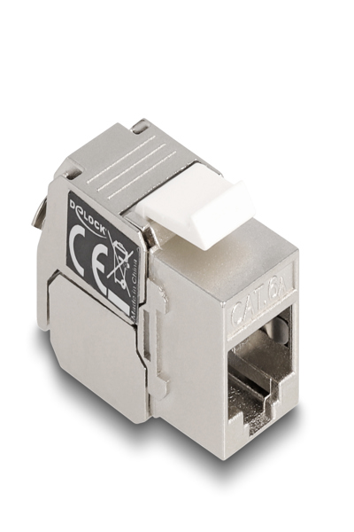 Delock Keystone-jack - CAT 6a - 87856