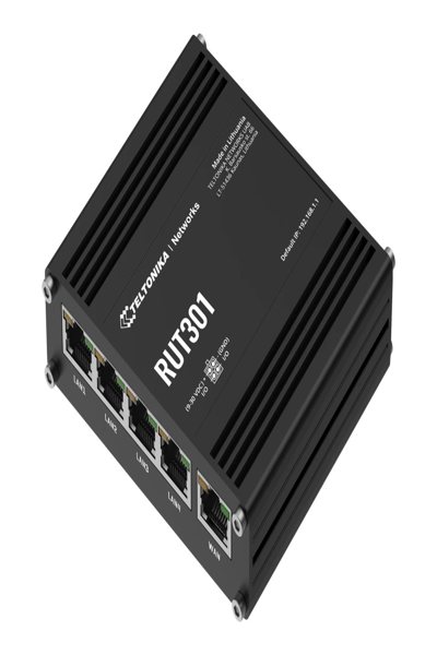 Teltonika RUT301 - Router 4-portars switch - RUT301000000