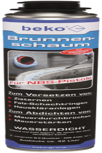 BEKO Pistolet bien mousse 1 composant 750ml pour NBS-Pistol