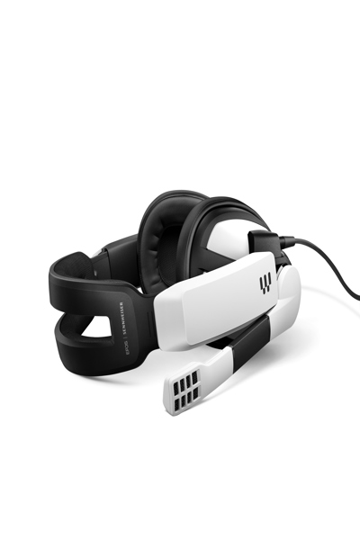EPOS | SENNHEISER GSP 301 - Headphones - Head-band - Gaming - Black - White - Binaural - Rotary - 1000240