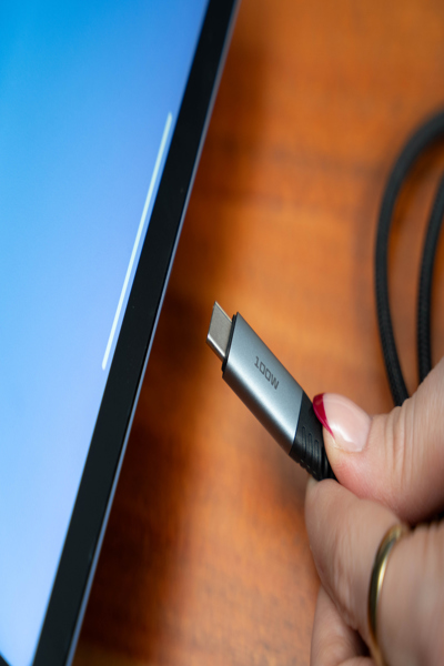 Verbatim USB TYPE-C CONN 100W - Digital/Daten 31846 - Cable - Digital - 31846