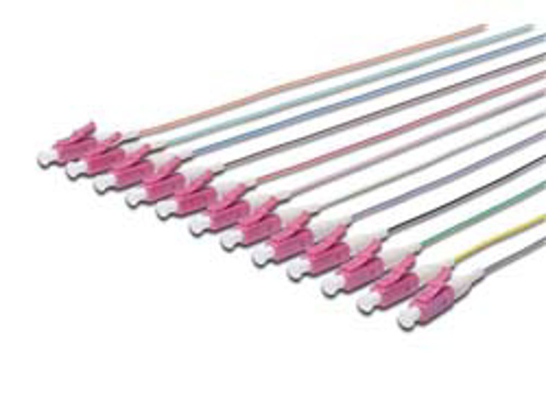 DIGITUS DK-25332-02-4 Fiber Pigtail OM4 LC 2m 12-Pack - DK-25332-02-4