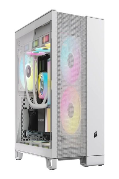 Corsair 2500D Airflow Miditower Vit - CC-9011264-WW