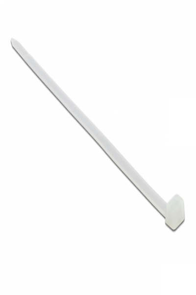 Serre-câbles Delock - 92 cm - blanc (lot de 10)