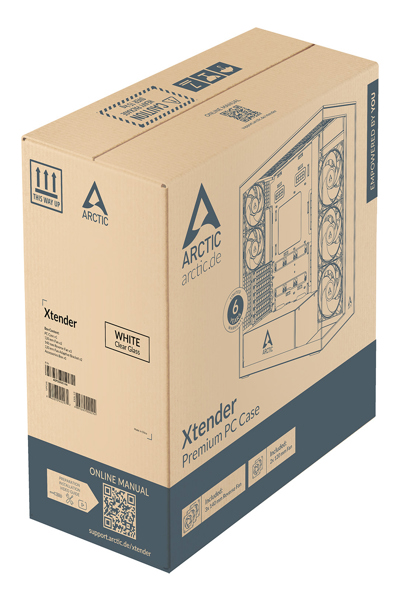 ARCTIC PC-GEHÄUSE XTENDER WHITE MINI TOWER - ACPCC00014A