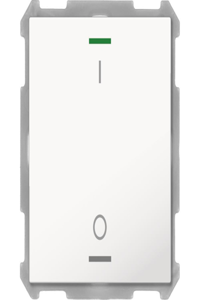 Bouton MDT KNX Light 63 1 voie RGBW blanc commutation