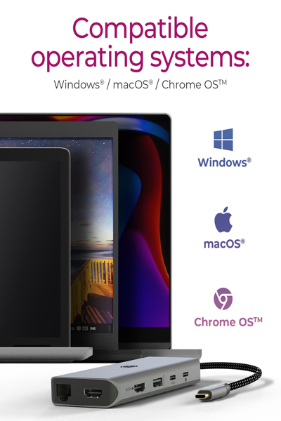 ICY BOX IB-DK4061-CPD USB-C 12-portars dockningsstation - IB-DK4061-CPD