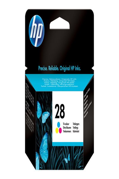 HP Ink Cartridge C8728AE 28: 240 Pages, 8ml C/M/Y, Original