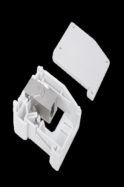 LogiLink Cat6a DIN Rail Adapter 2xRJ45 Sockel - MP0056