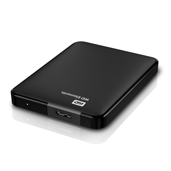 WD Elements Portable WDBUZG0010BBK - Hard Drive 1 TB - WDBUZG0010BBK-EESN