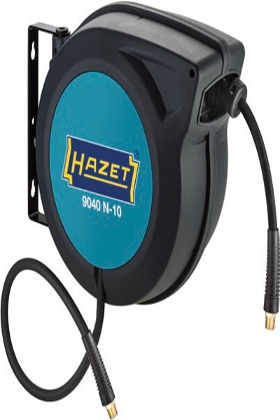 HAZET 9040N-10 - Wall-mounted reel - Automatic - Black,Blue - Plastic,Polymer - Wall-mounted - 15 m - 9040N-10
