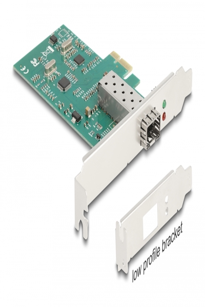 Delock Network adapter - PCIe 2.1 low profile - 88216