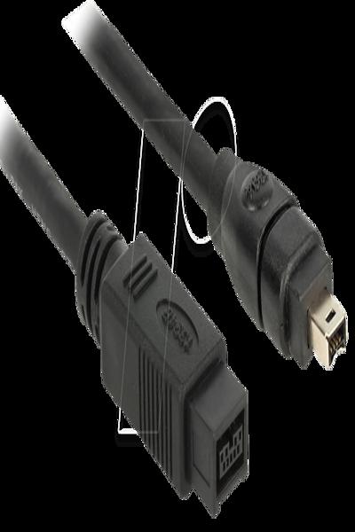 Delock IEEE 1394-kabel - FireWire 800 (hane) till 4-polig FireWire (hane) - 82594