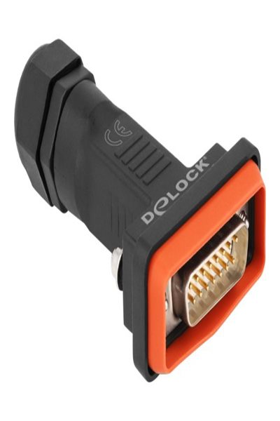 Delock Data connector - 15 pin D-Sub (DB-15) (M) - 87806