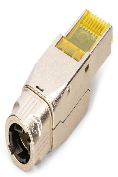 DIGITUS CAT 8.1 field connector, shielded, tool-free mounting connection - DN-93838
