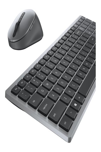 Dell Multi-Device KM7120W keyboard and mouse set - KM7120W-GY-BEL