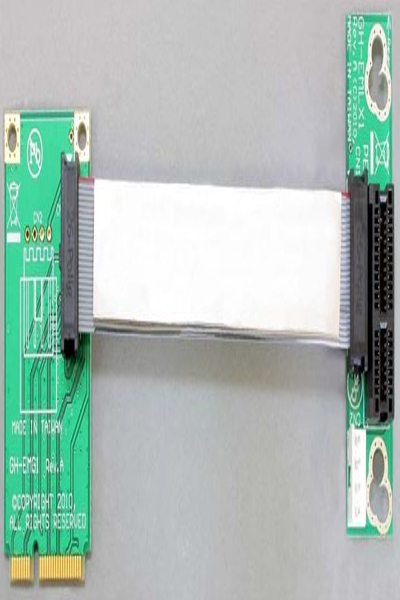 Delock Riser-kort Mini PCI Express > PCI Express x1 vänsterinsättning - 41370