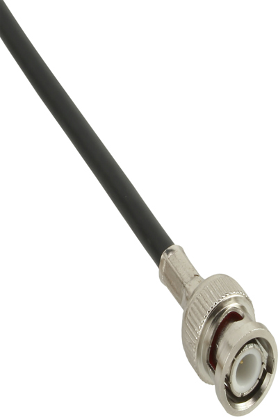 Fiche à sertir BNC en ligne pour câble vidéo RG59