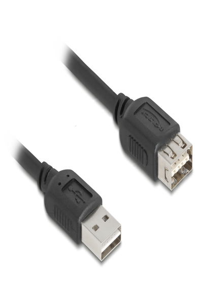 Delock USB 2.0 VerlÃƒÂ¤ngerungskabel EASY Typ-A Stecker zu Buchse - Digital - Extension Cable - 81515