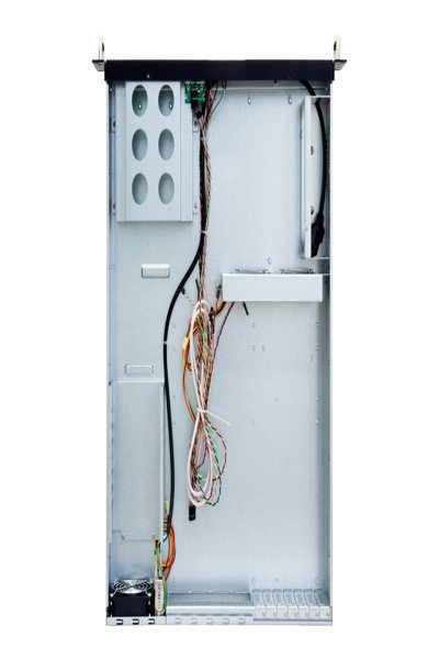 Chieftec UNC-210T-B - Rack - Server - Black - ATX - micro ATX - SECC - 2U