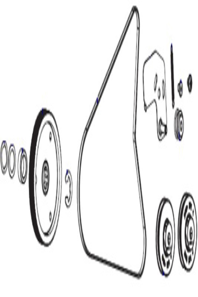 Zebra Rewind-drivsystem - P1083320-058