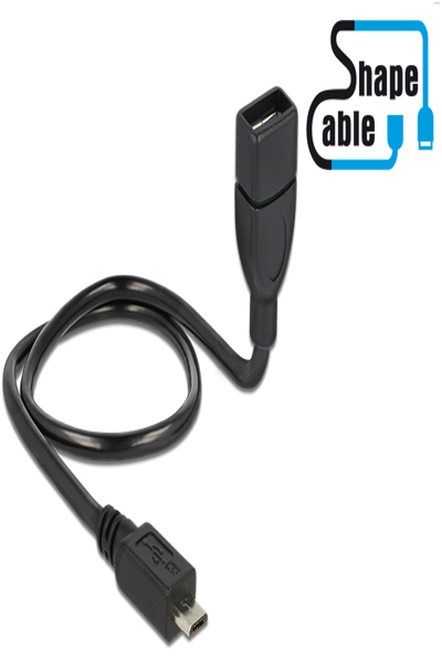 Delock OTG ShapeCable - USB extension cable - 83928