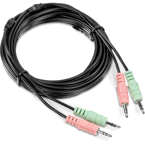 TRENDnet TRN TK-CD10 - KVM Cable Set, DVI, USB, Audio, 3 m - TK-CD10