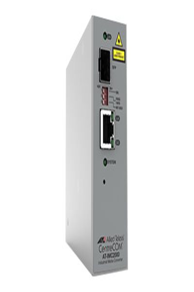 Allied Telesis AT-IMC2000T/SP-980 - 1000 Mbit/s - 10Base-T - 100Base-T - 1000Base-T - 100Base-X - 1000Base-X - Fast Ethernet - Gigabit Ethernet - 10,100,1000 Mbit/s - 14880 pps