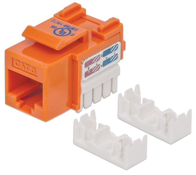 Cat 6 modulær jack UTP Keystone Jack - 210775