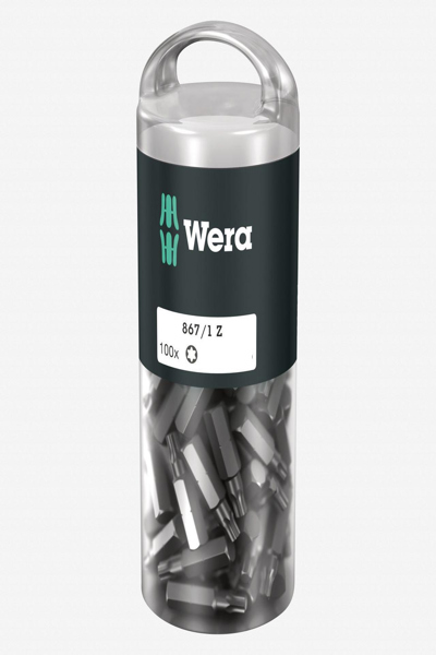 Wera 05072448001 - 100 pc(s) - Torx - TX 20x25 - 25 mm - 25.4 / 4 mm (1 / 4") - Hexagonal