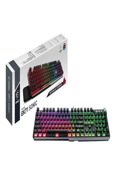 MSI Vigor GK-71 Sonic Red Keyboard QWERTZ - S11-04DE232-CLA