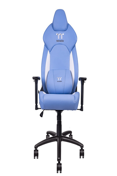 Siège gaming Thermaltake GGC V Comfort Series, bleu/blanc