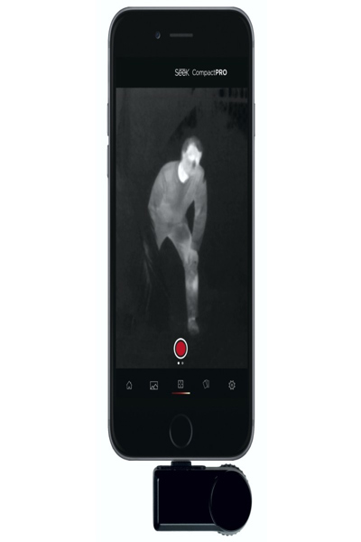 Seek Thermal LQ-AAA thermal imaging camera Black 320 x 240 pixels Built-in display - LQ-AAA