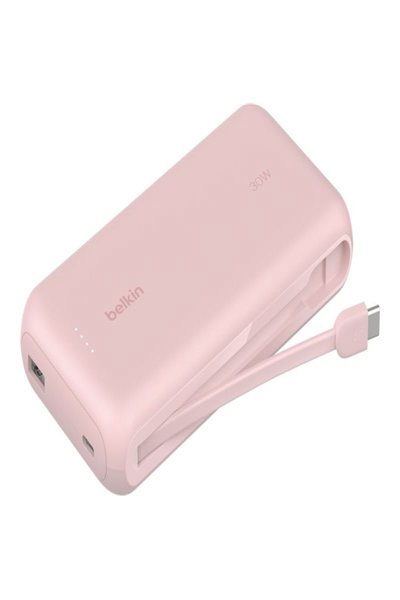 Belkin 20k PD30w Integrated USB-C Cable Power B - Cable - Digital - BPB024HQPK