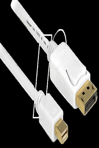 Delock DisplayPort-adapter - DisplayPort (hane) till Mini DisplayPort (hane) - 83985