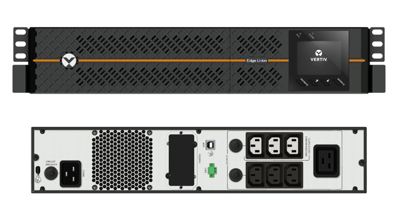 Vertiv Liebert EDGE 2.2kVA Li-Ion UPS - EDGELI-2200IRT2U