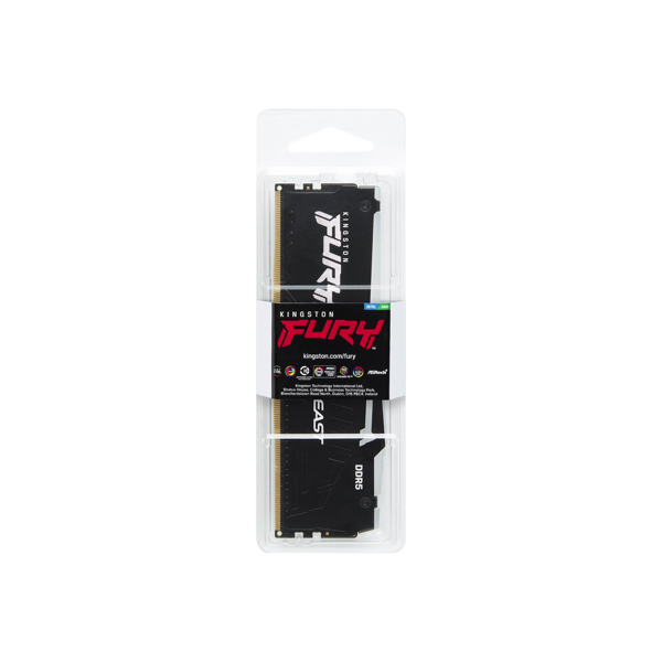 8GB KINGSTON FURY Beast RGB DDR5-5200 CL40 RAM gaming memory - KF552C40BBA-8