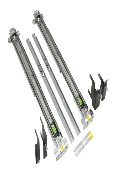HP Z6/Z8 Adjustable Rail Rack Flush Mount Kit: Metallic - B8S55AA
