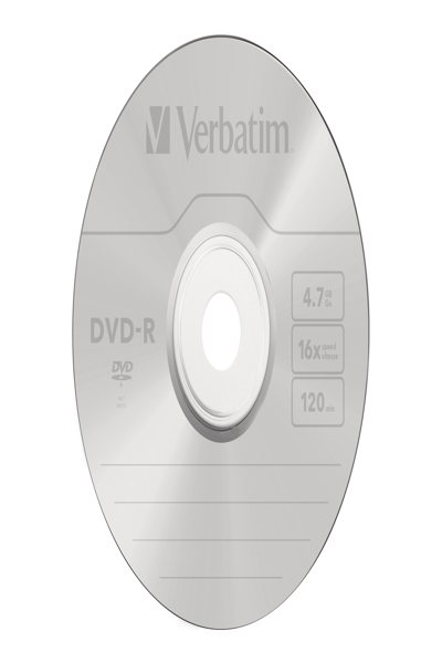 Verbatim 100 x DVD-R - 4.7 GB 16x - 43549#PK1