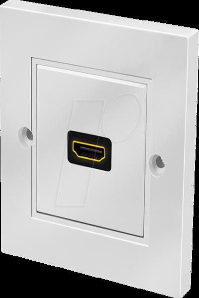 Plaque murale HDMI à port unique LogiLink