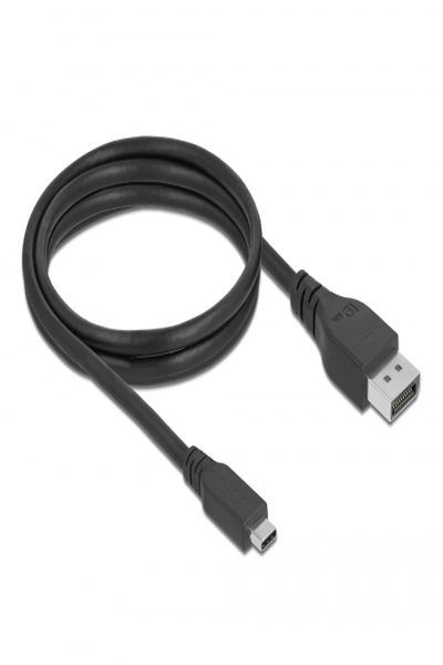 Delock DisplayPort-kabel - 24-stifts USB-C (hane) till DisplayPort (hane) - 86040